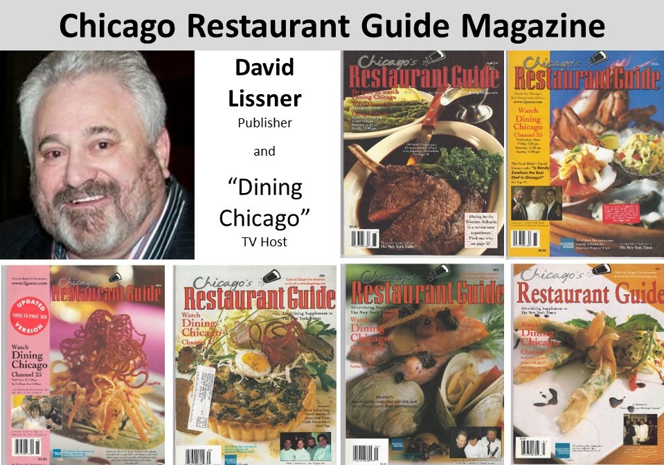 Chicago Restaurant Magazine with David Lissner