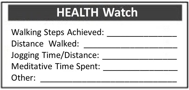 Healthwatch tracker