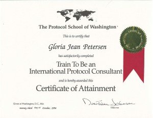 Protocol School of Washington 1994